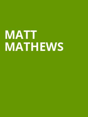 Matt Mathews, Grand Event Center Golden Nugget, Lafayette